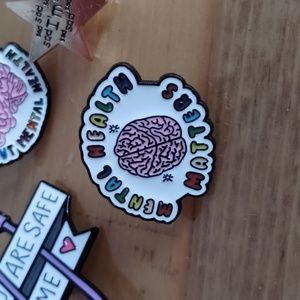 4 Mental Health pins